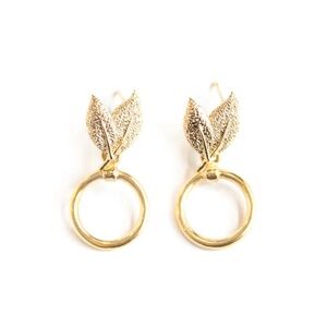 wellDunn Jewelry Praline Gold Earrings - NWT